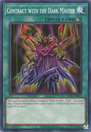 Contract with the Dark Master (25th Anniversary) [DCR-EN087] Common - Yu-Gi-Oh! - Card Brawlers | Quebec | Canada |