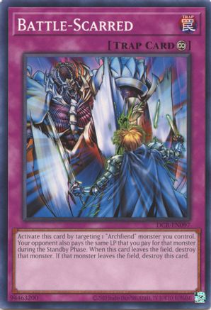 Battle-Scarred (25th Anniversary) [DCR-EN097] Common - Yu-Gi-Oh! - Card Brawlers | Quebec | Canada |