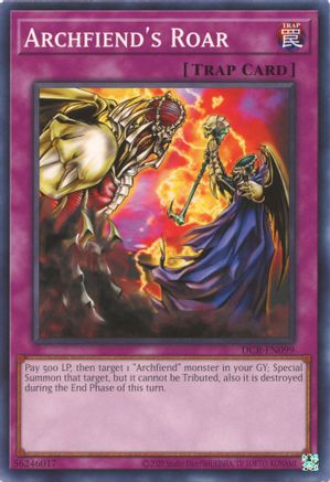 Archfiend's Roar (25th Anniversary) [DCR-EN099] Common - Yu-Gi-Oh! - Card Brawlers | Quebec | Canada |