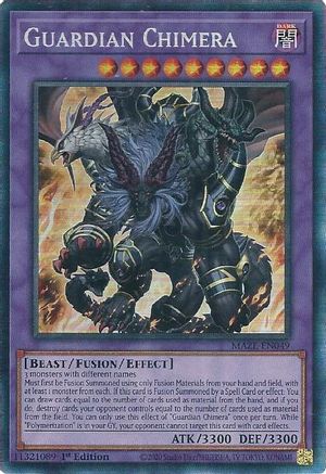 Guardian Chimera [MAZE-EN049] Collector's Rare - Yu-Gi-Oh! - Card Brawlers | Quebec | Canada |