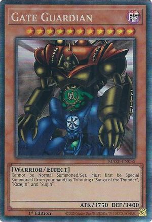 Gate Guardian [MAZE-EN035] Collector's Rare - Yu-Gi-Oh! - Card Brawlers | Quebec | Canada |