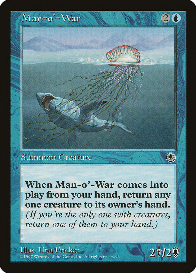 Man-o'-War [Portal] - Magic: The Gathering - Card Brawlers | Quebec | Canada |