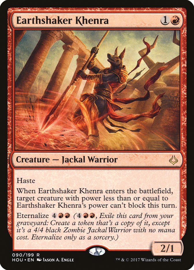 Earthshaker Khenra [Hour of Devastation] - Magic: The Gathering - Card Brawlers | Quebec | Canada |