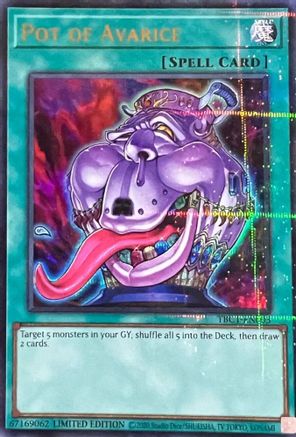 Pot of Avarice [TBC1-EN003] Ultra Rare - Yu-Gi-Oh! - Card Brawlers | Quebec | Canada |