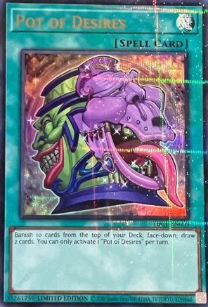 Pot of Desires [TBC1-EN009] Ultra Rare - Yu-Gi-Oh! - Card Brawlers | Quebec | Canada |