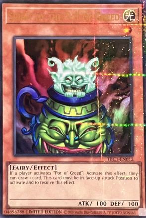 Spirit of the Pot of Greed [TBC1-EN012] Ultra Rare - Yu-Gi-Oh! - Card Brawlers | Quebec | Canada |
