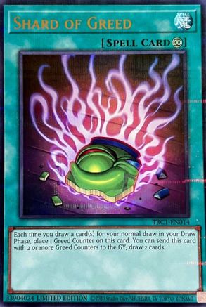 Shard of Greed [TBC1-EN014] Ultra Rare - Yu-Gi-Oh! - Card Brawlers | Quebec | Canada |