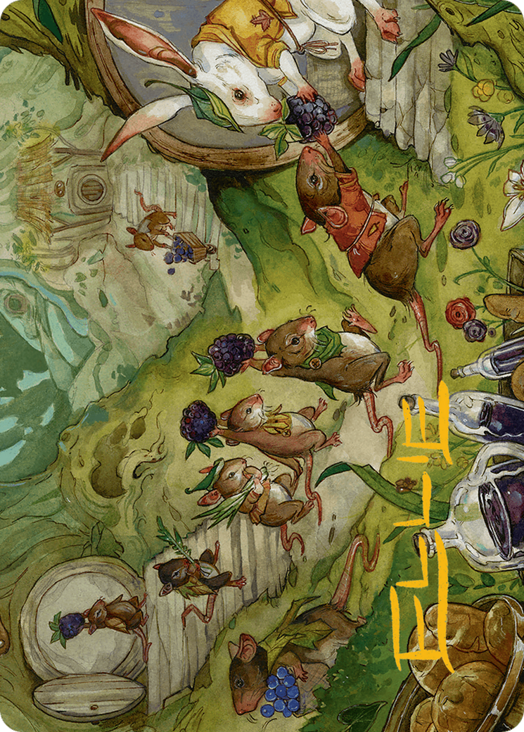 For the Common Good Art Card (43/54) (Gold-Stamped Signature) [Bloomburrow Art Series] - Magic: The Gathering - Card Brawlers | Quebec | Canada |