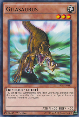 Gilasaurus [SR04-EN012] Common - Yu-Gi-Oh! - Card Brawlers | Quebec | Canada |