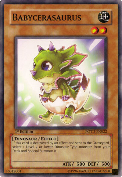 Babycerasaurus [POTD-EN022] Common - Yu-Gi-Oh! - Card Brawlers | Quebec | Canada |