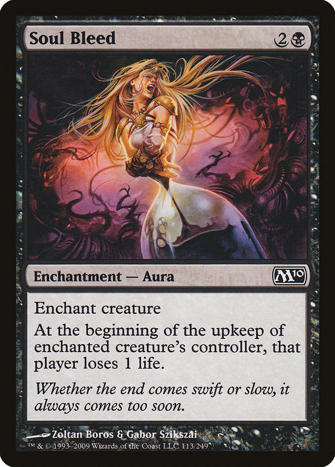 Soul Bleed [Magic 2010] - Magic: The Gathering - Card Brawlers | Quebec | Canada |