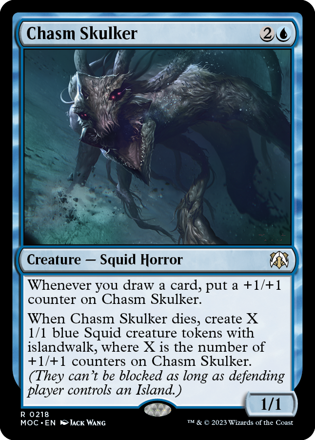 Chasm Skulker [March of the Machine Commander] - Magic: The Gathering - Card Brawlers | Quebec | Canada |