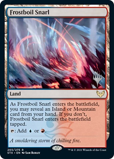 Frostboil Snarl (Promo Pack) [Strixhaven: School of Mages Promos] - Magic: The Gathering - Card Brawlers | Quebec | Canada |
