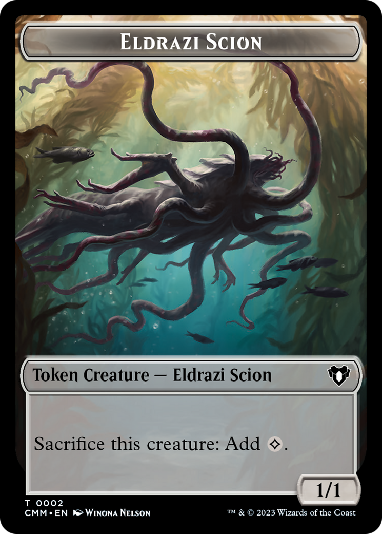 Eldrazi Scion // Spider Double-Sided Token [Commander Masters Tokens] - Magic: The Gathering - Card Brawlers | Quebec | Canada |