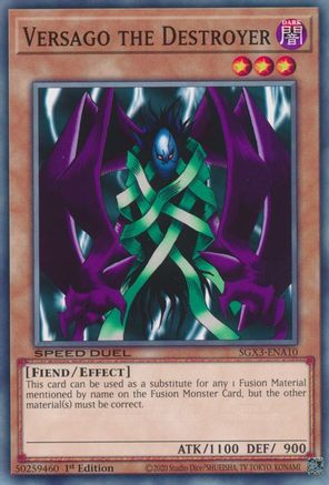 Versago the Destroyer [SGX3-ENA10] Common - Yu-Gi-Oh! - Card Brawlers | Quebec | Canada |