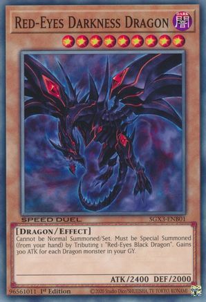 Red-Eyes Darkness Dragon [SGX3-ENB01] Common - Yu-Gi-Oh! - Card Brawlers | Quebec | Canada |