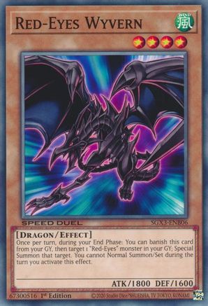 Red-Eyes Wyvern [SGX3-ENB06] Common - Yu-Gi-Oh! - Card Brawlers | Quebec | Canada |