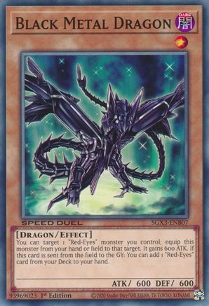 Black Metal Dragon [SGX3-ENB07] Common - Yu-Gi-Oh! - Card Brawlers | Quebec | Canada |