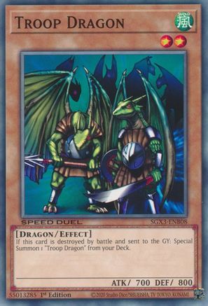 Troop Dragon [SGX3-ENB08] Common - Yu-Gi-Oh! - Card Brawlers | Quebec | Canada |
