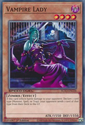 Vampire Lady [SGX3-ENC04] Common - Yu-Gi-Oh! - Card Brawlers | Quebec | Canada |
