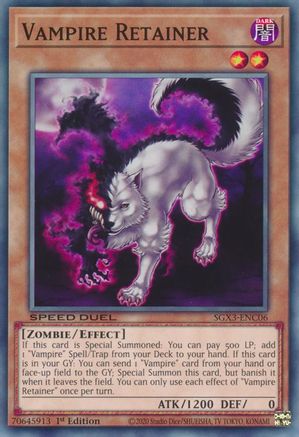Vampire Retainer [SGX3-ENC06] Common - Yu-Gi-Oh! - Card Brawlers | Quebec | Canada |