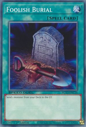 Foolish Burial [SGX3-ENC16] Common - Yu-Gi-Oh! - Card Brawlers | Quebec | Canada |