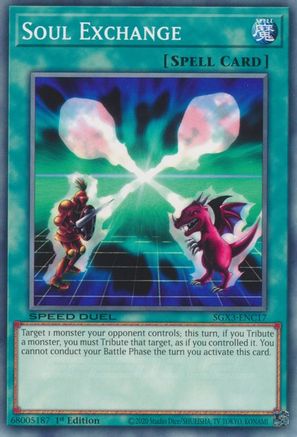 Soul Exchange [SGX3-ENC17] Common - Yu-Gi-Oh! - Card Brawlers | Quebec | Canada |