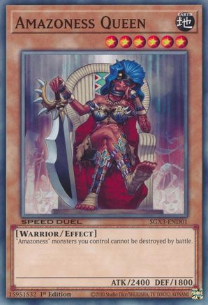 Amazoness Queen [SGX3-END01] Common - Yu-Gi-Oh! - Card Brawlers | Quebec | Canada |