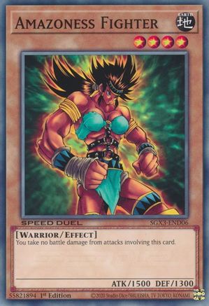 Amazoness Fighter [SGX3-END06] Common - Yu-Gi-Oh! - Card Brawlers | Quebec | Canada |