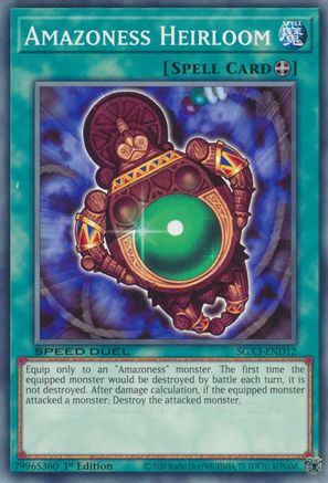 Amazoness Heirloom [SGX3-END12] Common - Yu-Gi-Oh! - Card Brawlers | Quebec | Canada |
