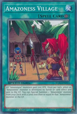 Amazoness Village [SGX3-END13] Common - Yu-Gi-Oh! - Card Brawlers | Quebec | Canada |