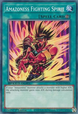 Amazoness Fighting Spirit [SGX3-END14] Common - Yu-Gi-Oh! - Card Brawlers | Quebec | Canada |