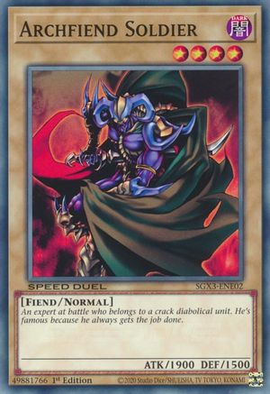 Archfiend Soldier [SGX3-ENE02] Common - Yu-Gi-Oh! - Card Brawlers | Quebec | Canada |