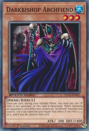 Darkbishop Archfiend [SGX3-ENE07] Common - Yu-Gi-Oh! - Card Brawlers | Quebec | Canada |