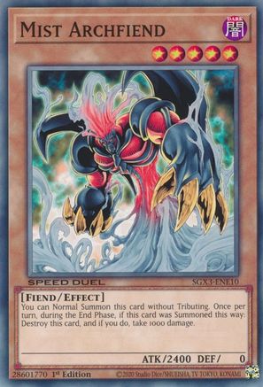 Mist Archfiend [SGX3-ENE10] Common - Yu-Gi-Oh! - Card Brawlers | Quebec | Canada |