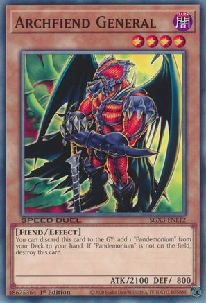 Archfiend General [SGX3-ENE12] Common - Yu-Gi-Oh! - Card Brawlers | Quebec | Canada |