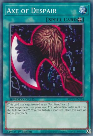 Axe of Despair [SGX3-ENE16] Common - Yu-Gi-Oh! - Card Brawlers | Quebec | Canada |