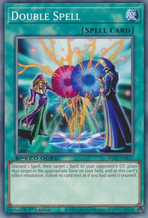 Double Spell [SGX3-ENE17] Common - Yu-Gi-Oh! - Card Brawlers | Quebec | Canada |