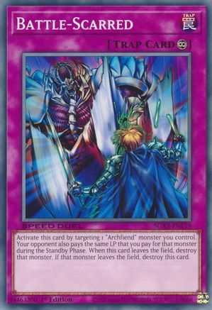 Battle-Scarred [SGX3-ENE19] Common - Yu-Gi-Oh! - Card Brawlers | Quebec | Canada |