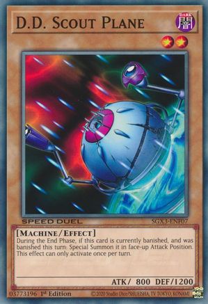 D.D. Scout Plane [SGX3-ENF07] Common - Yu-Gi-Oh! - Card Brawlers | Quebec | Canada |