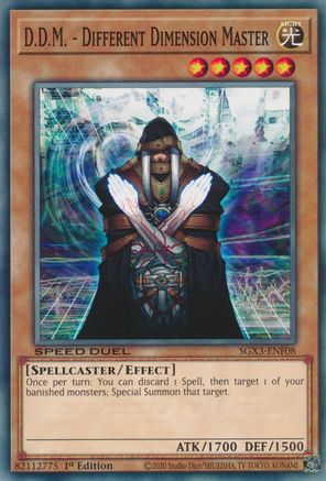 D.D.M. - Different Dimension Master [SGX3-ENF08] Common - Yu-Gi-Oh! - Card Brawlers | Quebec | Canada |
