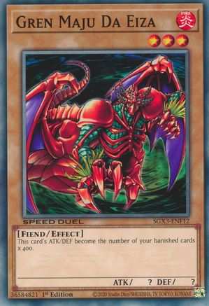 Gren Maju Da Eiza [SGX3-ENF12] Common - Yu-Gi-Oh! - Card Brawlers | Quebec | Canada |
