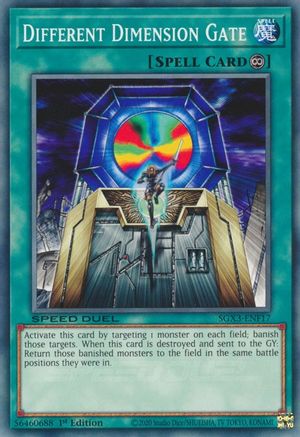 Different Dimension Gate [SGX3-ENF17] Common - Yu-Gi-Oh! - Card Brawlers | Quebec | Canada |