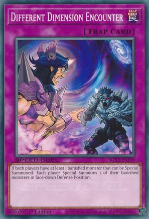 Different Dimension Encounter [SGX3-ENF18] Common - Yu-Gi-Oh! - Card Brawlers | Quebec | Canada |