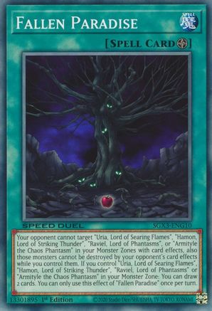Fallen Paradise [SGX3-ENG10] Common - Yu-Gi-Oh! - Card Brawlers | Quebec | Canada |