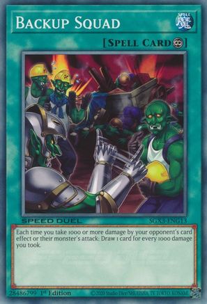 Backup Squad [SGX3-ENG13] Common - Yu-Gi-Oh! - Card Brawlers | Quebec | Canada |