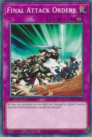 Final Attack Orders [SGX3-ENG19] Common - Yu-Gi-Oh! - Card Brawlers | Quebec | Canada |