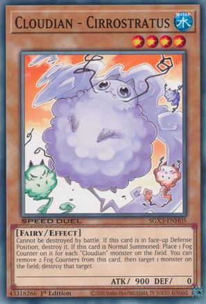 Cloudian - Cirrostratus [SGX3-ENH05] Common - Yu-Gi-Oh! - Card Brawlers | Quebec | Canada |