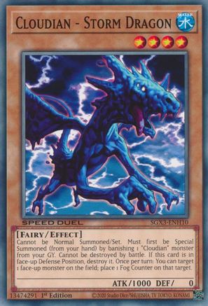 Cloudian - Storm Dragon [SGX3-ENH10] Common - Yu-Gi-Oh! - Card Brawlers | Quebec | Canada |