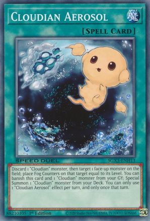 Cloudian Aerosol [SGX3-ENH13] Common - Yu-Gi-Oh! - Card Brawlers | Quebec | Canada |